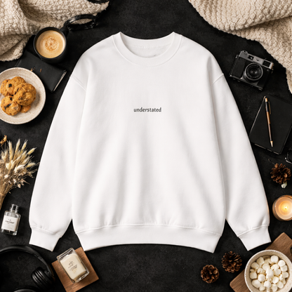 Understated — Classic Crewneck Sweatshirt