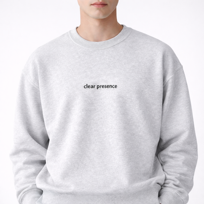 Clear presence — Classic Crewneck Sweatshirt