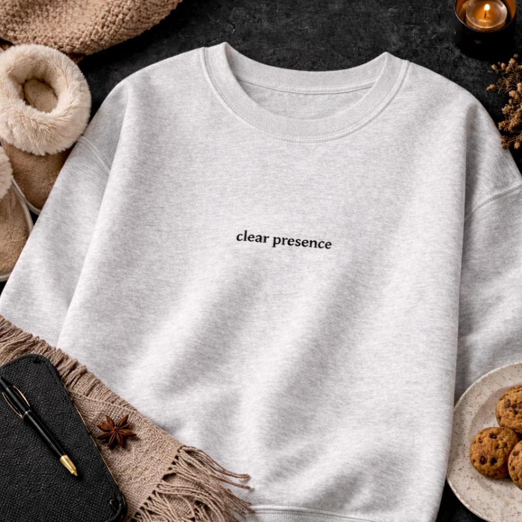Clear presence — Classic Crewneck Sweatshirt