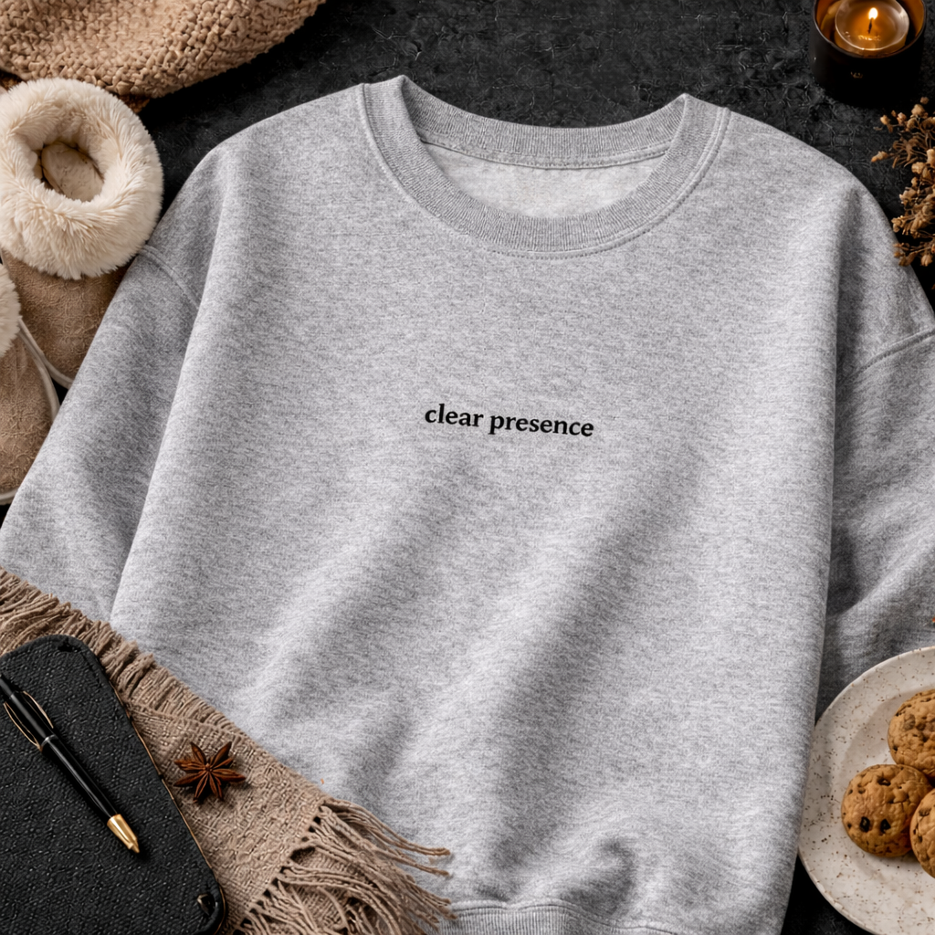 Clear presence — Classic Crewneck Sweatshirt