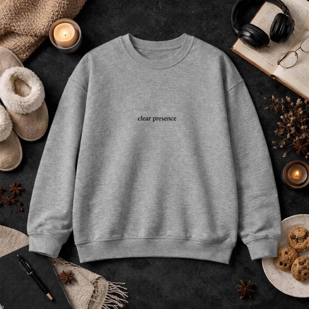 Clear presence — Classic Crewneck Sweatshirt