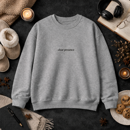 Clear presence — Classic Crewneck Sweatshirt