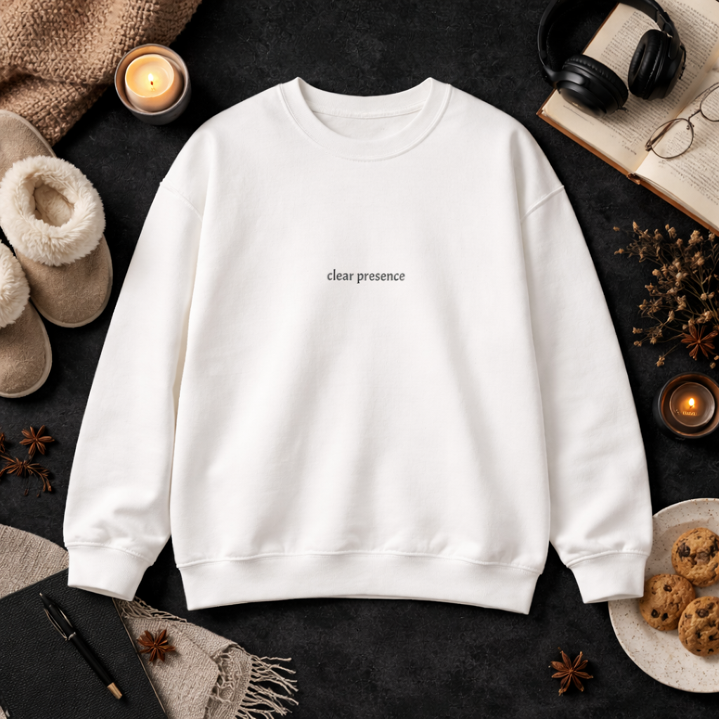 Clear presence — Classic Crewneck Sweatshirt