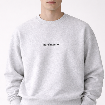 Pure intention — Classic Crewneck Sweatshirt