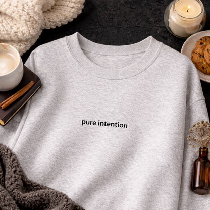 Pure intention — Classic Crewneck Sweatshirt