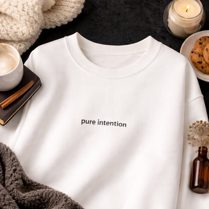 Pure intention — Classic Crewneck Sweatshirt