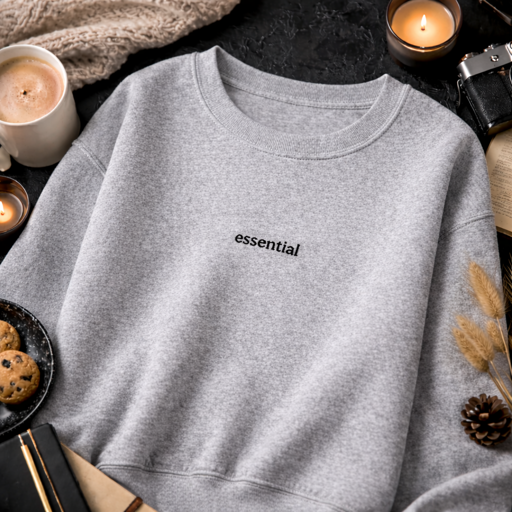Essential — Classic Crewneck Sweatshirt