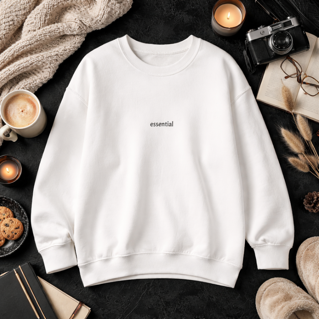 Essential — Classic Crewneck Sweatshirt