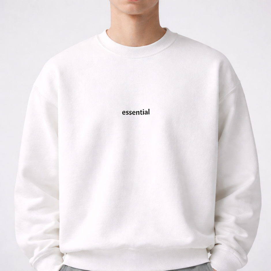 Essential — Classic Crewneck Sweatshirt