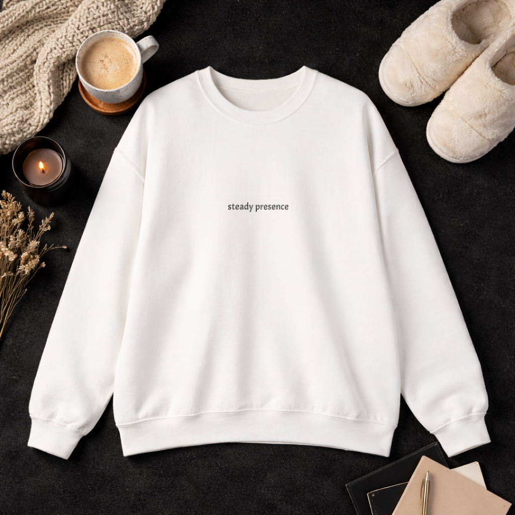 Steady presence — Classic Crewneck Sweatshirt