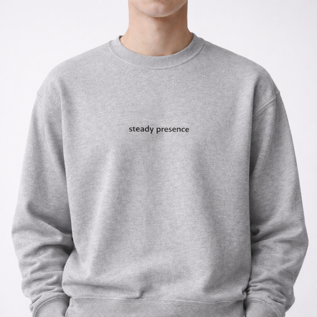 Steady presence — Classic Crewneck Sweatshirt
