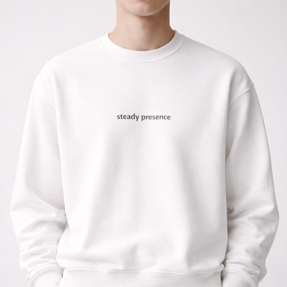 Steady presence — Classic Crewneck Sweatshirt
