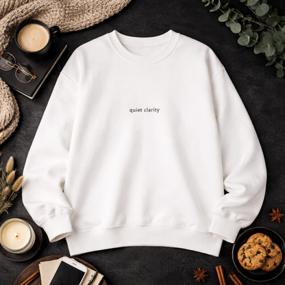 Quiet clarity — Classic Crewneck Sweatshirt