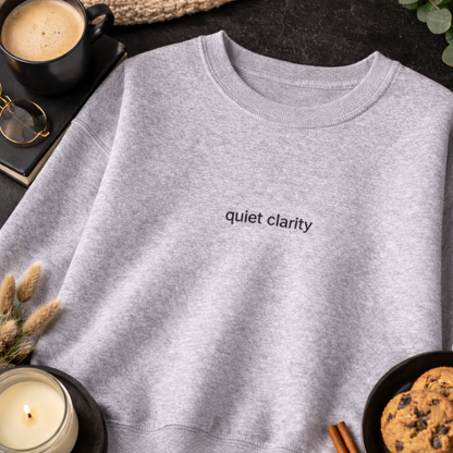 Quiet clarity — Classic Crewneck Sweatshirt