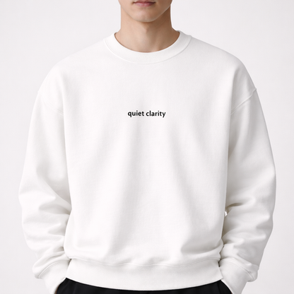 Quiet clarity — Classic Crewneck Sweatshirt
