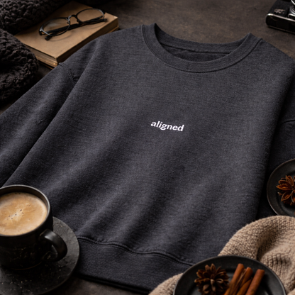 Aligned — Classic Crewneck Sweatshirt