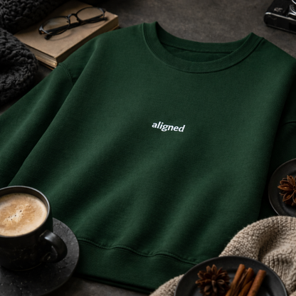 Aligned — Classic Crewneck Sweatshirt