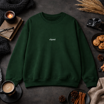 Aligned — Classic Crewneck Sweatshirt