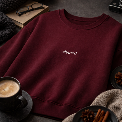 Aligned — Classic Crewneck Sweatshirt