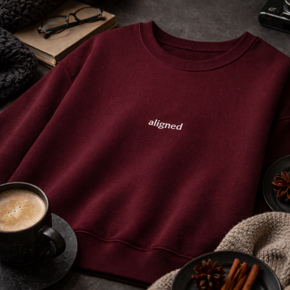 Aligned — Classic Crewneck Sweatshirt