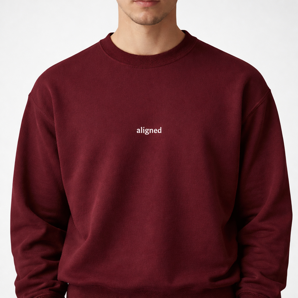 Aligned — Classic Crewneck Sweatshirt