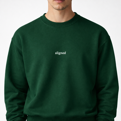 Aligned — Classic Crewneck Sweatshirt