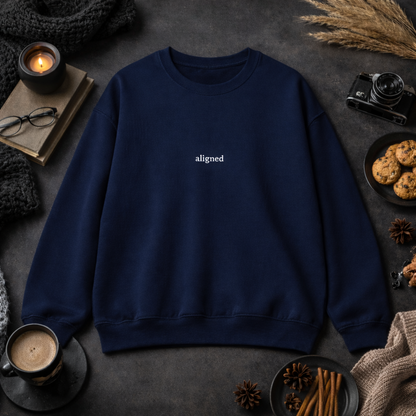Aligned — Classic Crewneck Sweatshirt