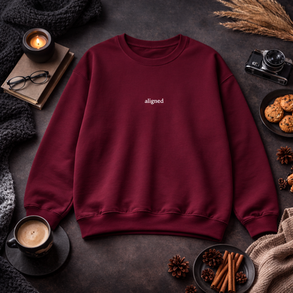 Aligned — Classic Crewneck Sweatshirt