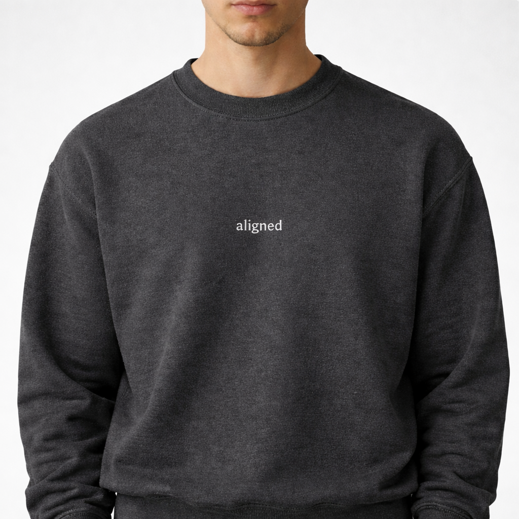 Aligned — Classic Crewneck Sweatshirt