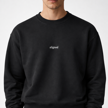 Aligned — Classic Crewneck Sweatshirt