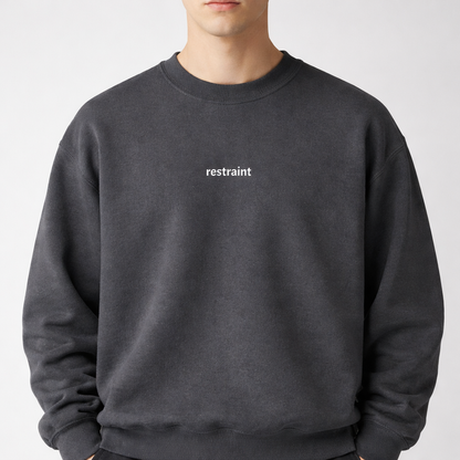 Restraint — Classic Crewneck Sweatshirt