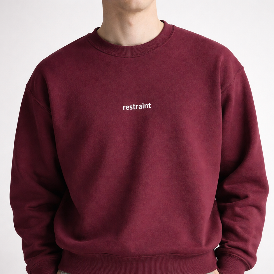 Restraint — Classic Crewneck Sweatshirt