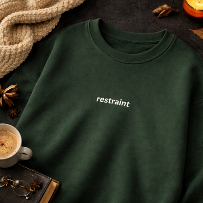 Restraint — Classic Crewneck Sweatshirt