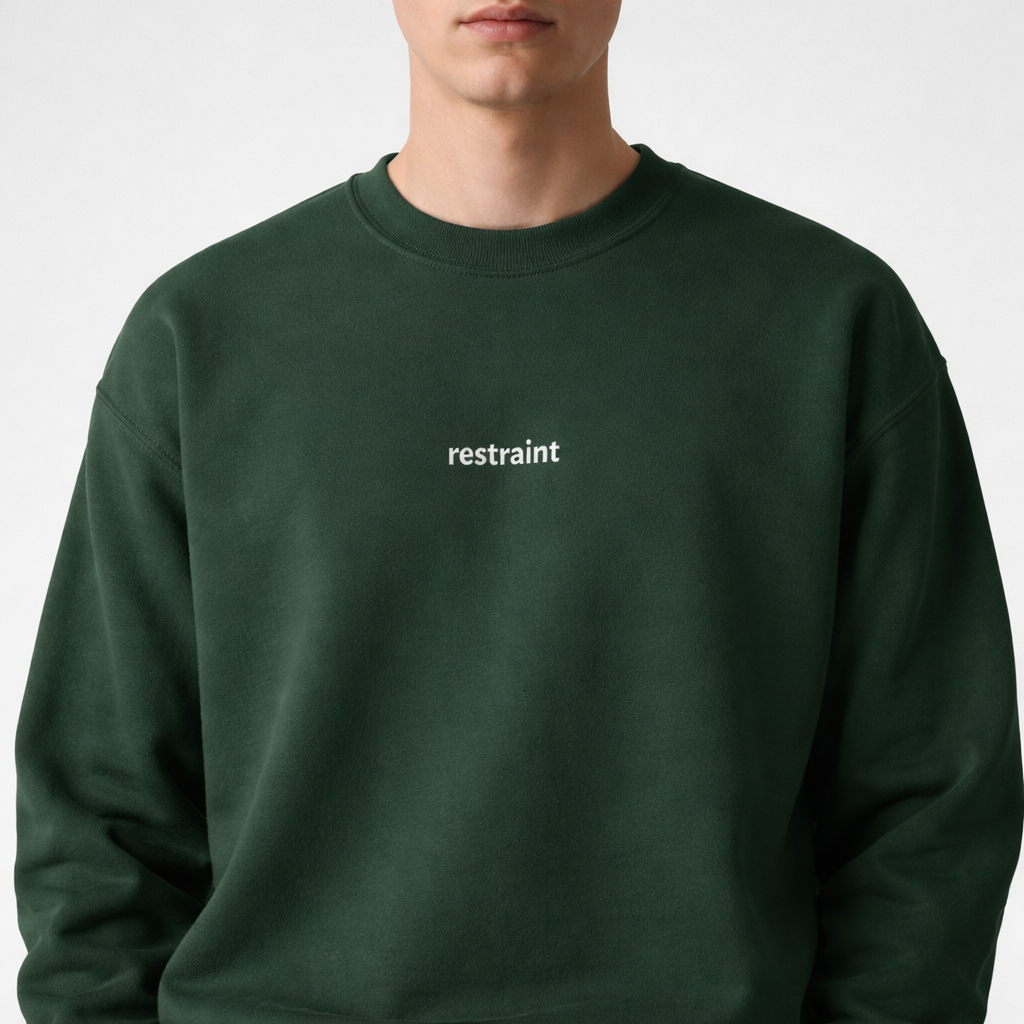 Restraint — Classic Crewneck Sweatshirt