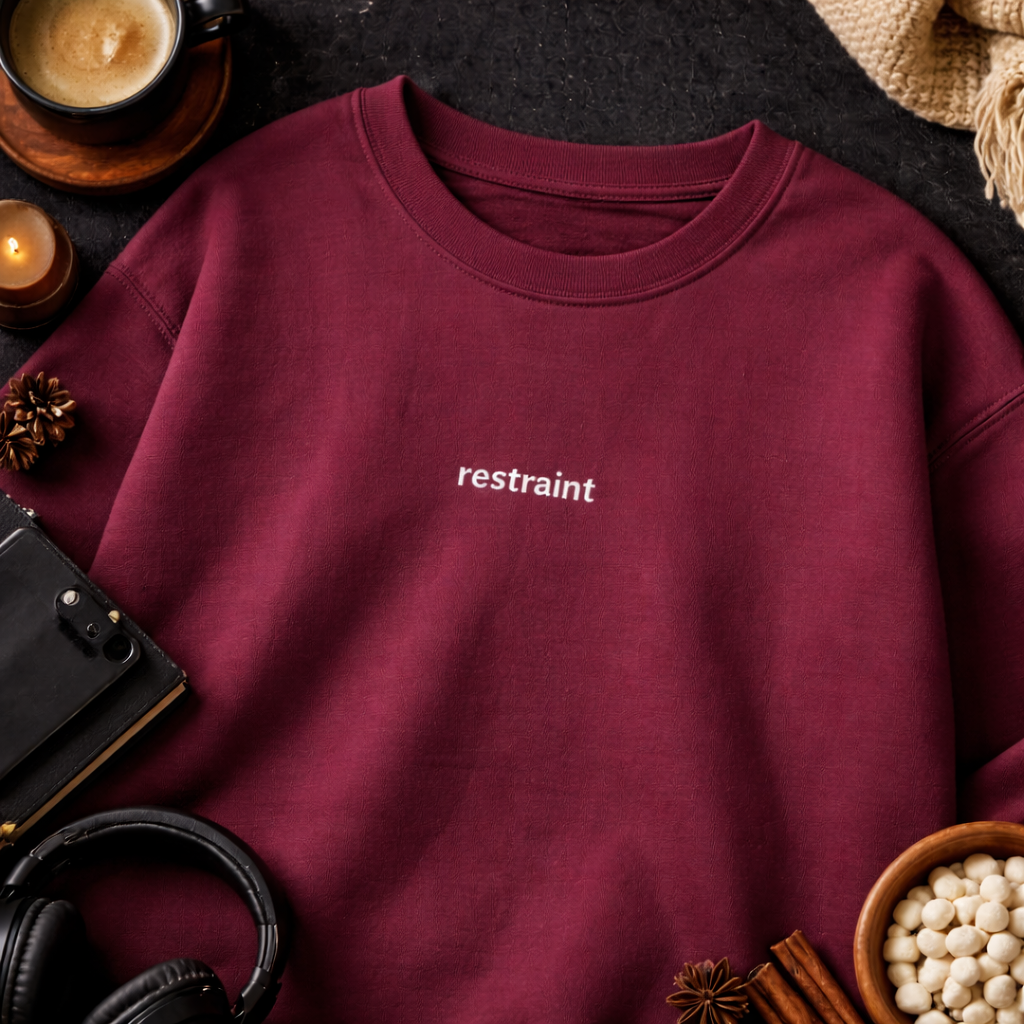 Restraint — Classic Crewneck Sweatshirt