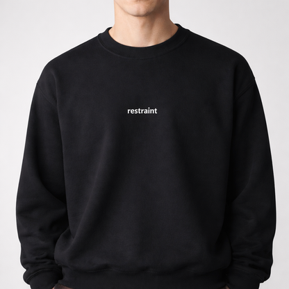 Restraint — Classic Crewneck Sweatshirt