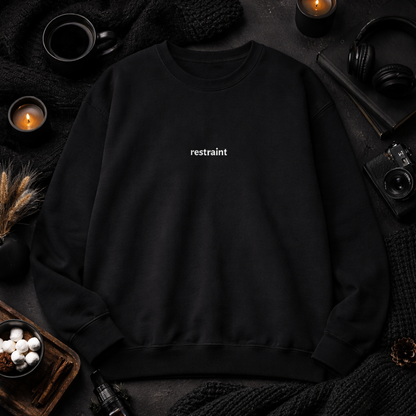 Restraint — Classic Crewneck Sweatshirt