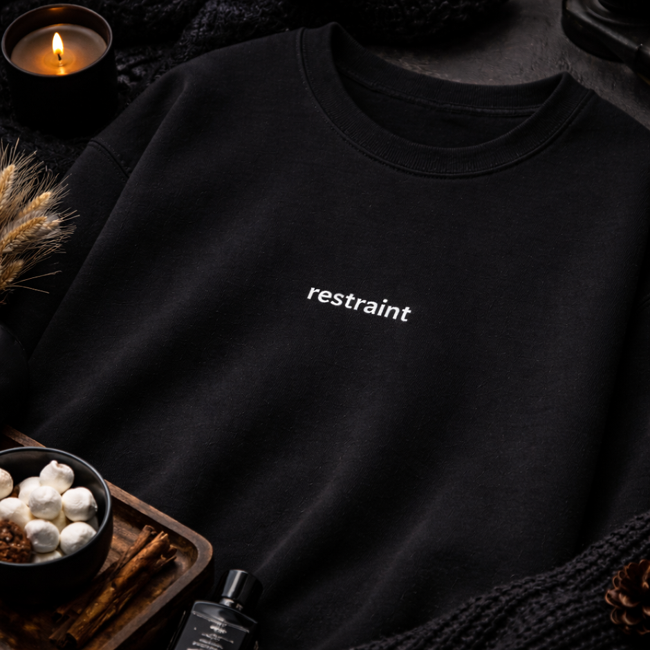 Restraint — Classic Crewneck Sweatshirt