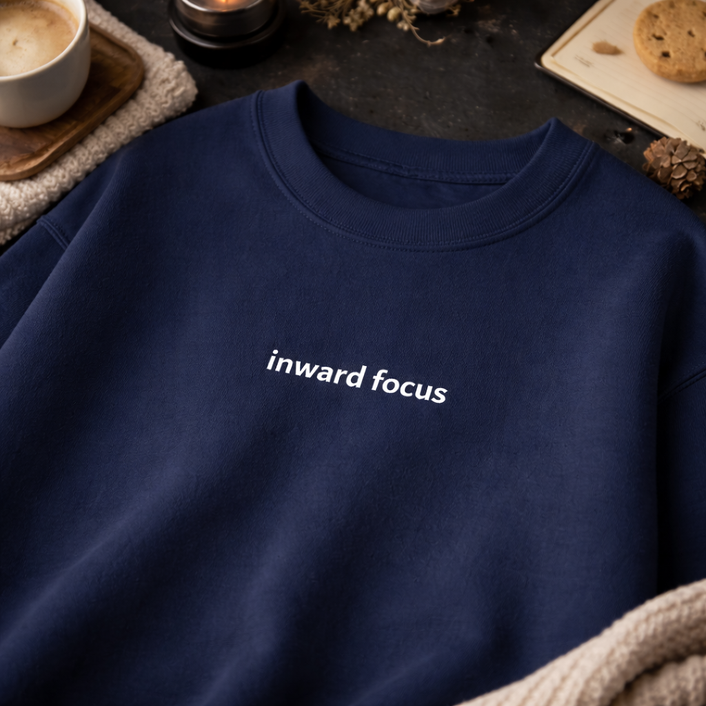 Inward focus — Classic Crewneck Sweatshirt