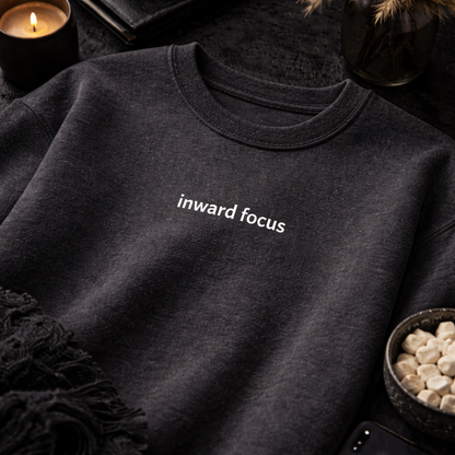 Inward focus — Classic Crewneck Sweatshirt