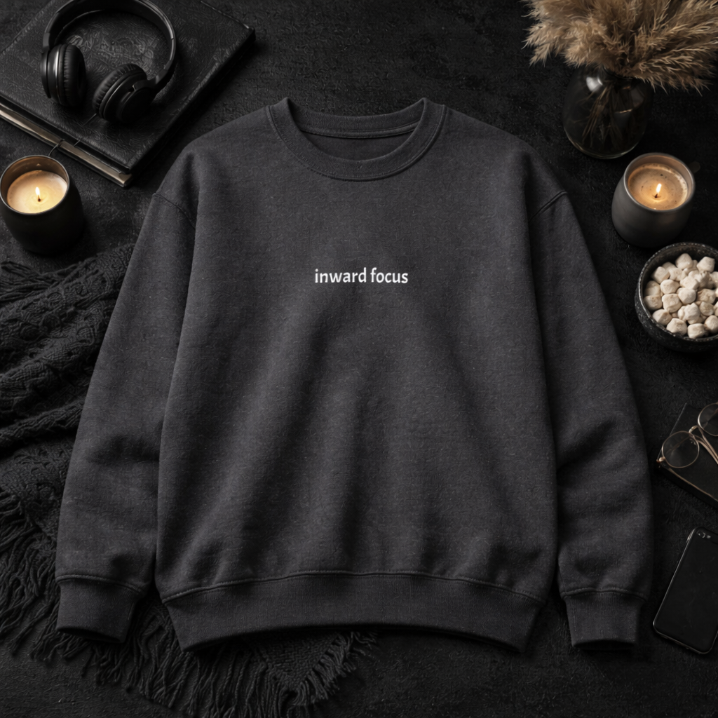 Inward focus — Classic Crewneck Sweatshirt
