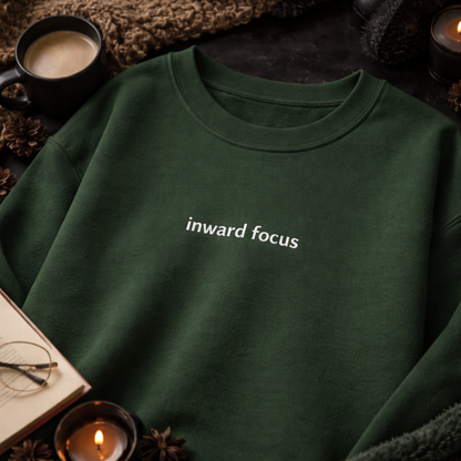 Inward focus — Classic Crewneck Sweatshirt
