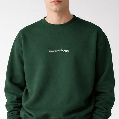 Inward focus — Classic Crewneck Sweatshirt