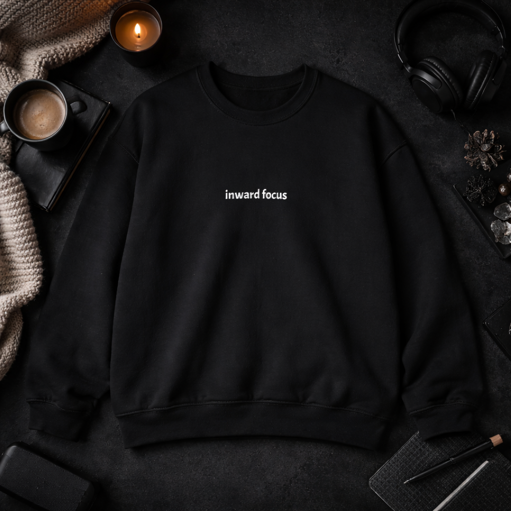 Inward focus — Classic Crewneck Sweatshirt