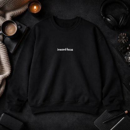 Inward focus — Classic Crewneck Sweatshirt