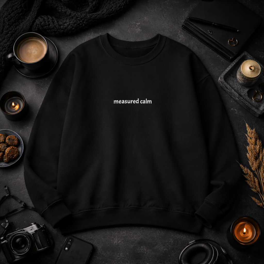 Measured calm — Classic Crewneck Sweatshirt