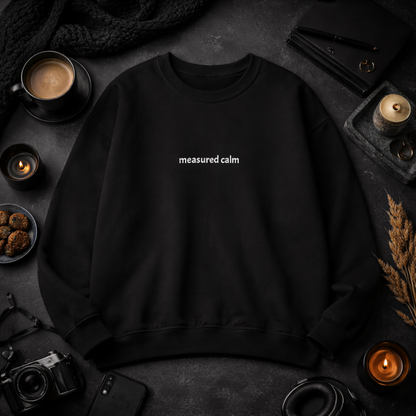 Measured calm — Classic Crewneck Sweatshirt