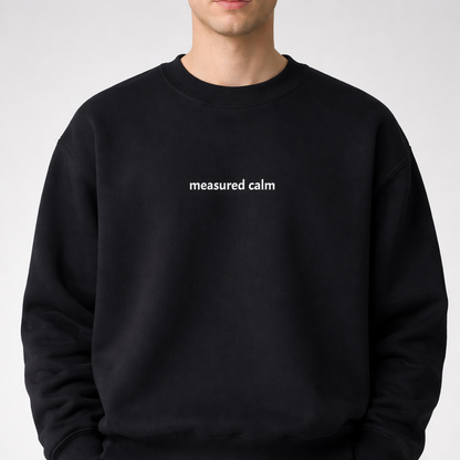Measured calm — Classic Crewneck Sweatshirt