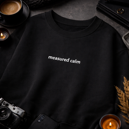 Measured calm — Classic Crewneck Sweatshirt