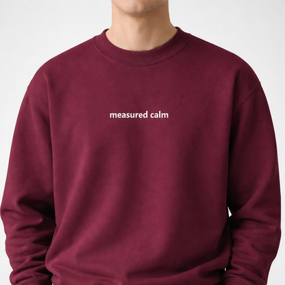 Measured calm — Classic Crewneck Sweatshirt